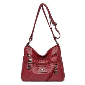 Bolsa Feminina de Couro Legítimo Safira SF664