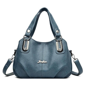 Bolsa Feminina de Couro Legítimo Safira SF847