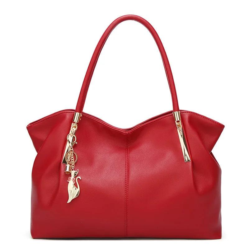 Bolsa Feminina de Couro Legítimo Safira SF778