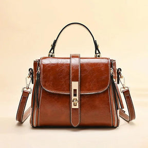 Bolsa Feminina de Couro Legítimo Safira SF396