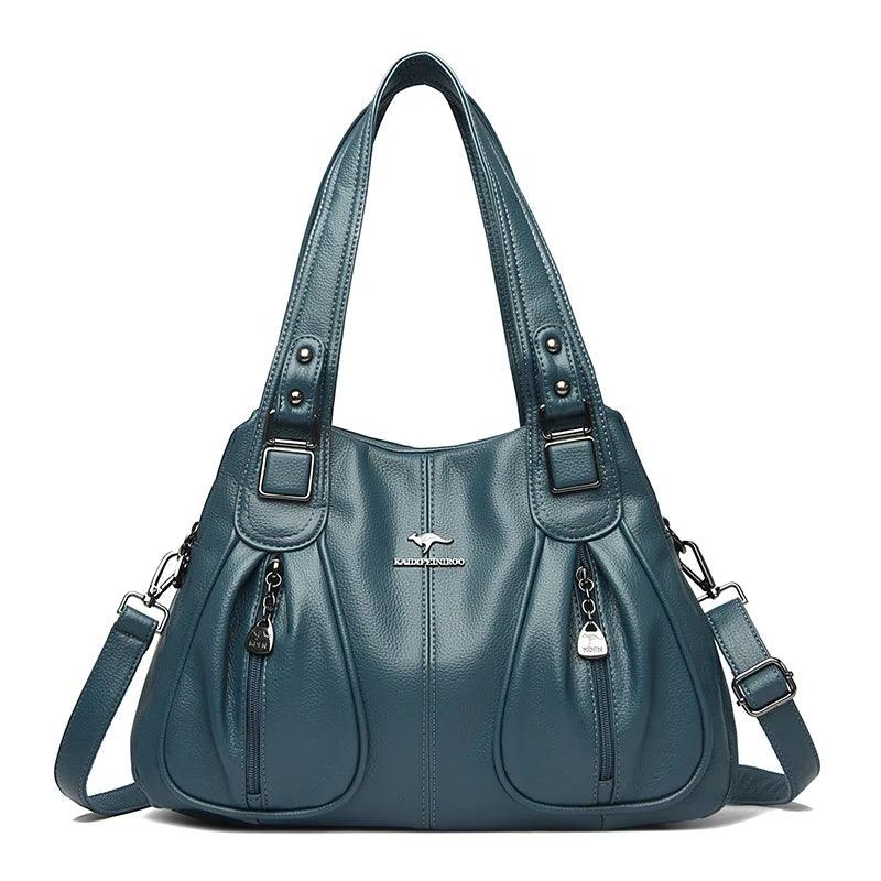 Bolsa Feminina de Couro Legítimo Safira SF736