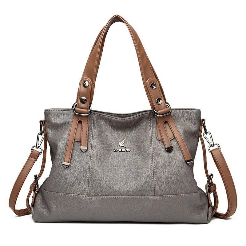 Bolsa Feminina de Couro Legítimo Safira SF238