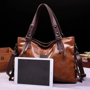 Bolsa Feminina de Couro Legítimo Safira SF372