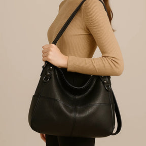 Bolsa Feminina de Couro Legítimo Safira SF684