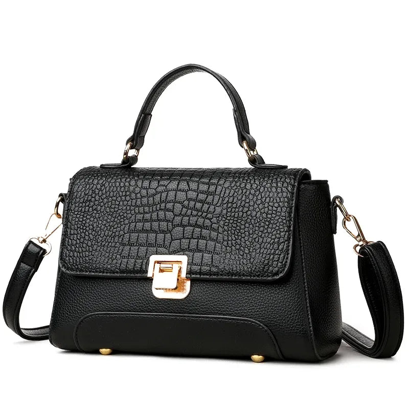 Bolsa Feminina de Couro Legítimo Safira SF431