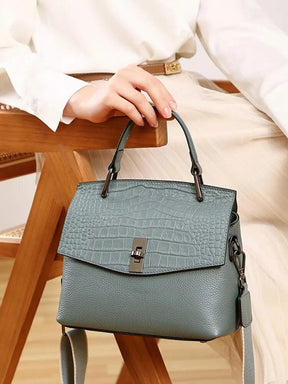 Bolsa Feminina de Couro Legítimo Safira SF217