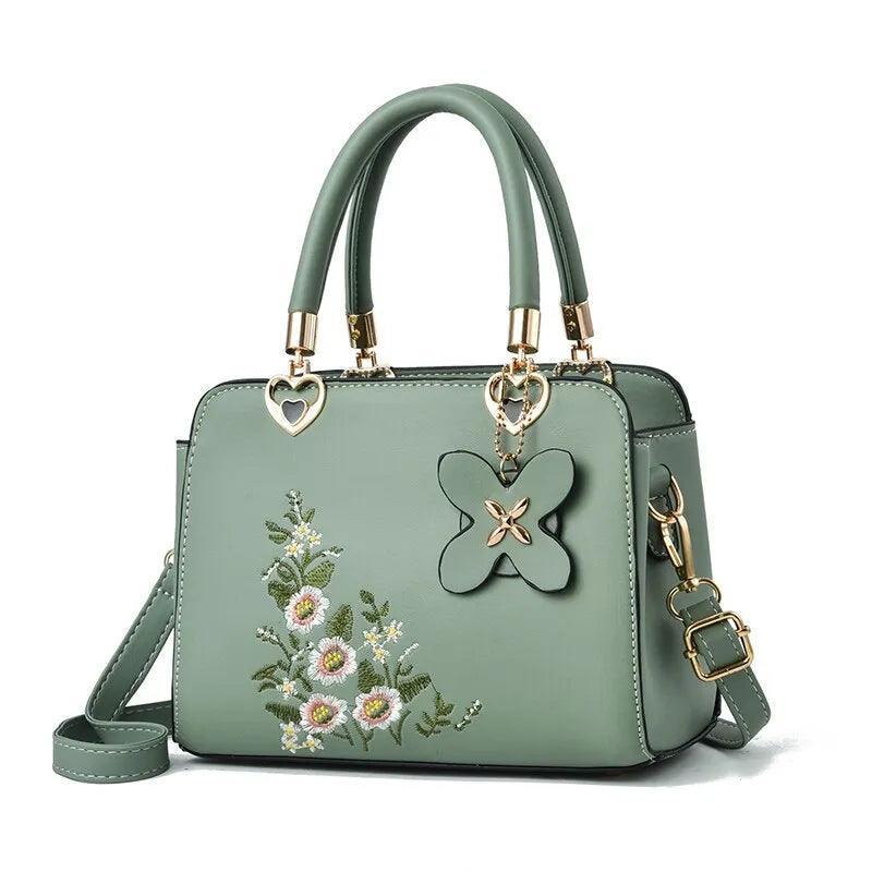Bolsa Feminina de Couro Legítimo Safira SF418