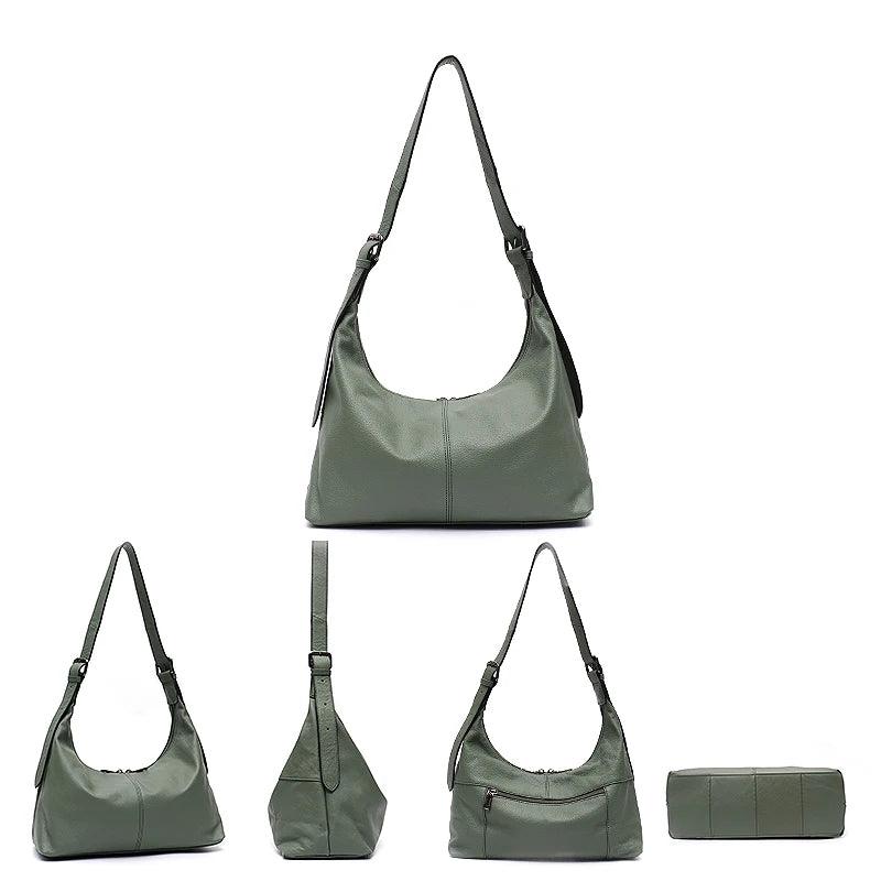 Bolsa Feminina de Couro Legítimo Safira SF284