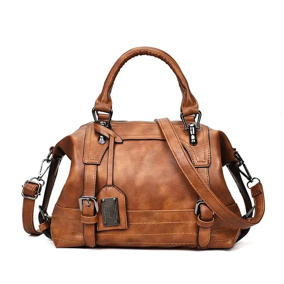 Bolsa Feminina de Couro Legítimo Safira SF617