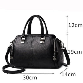 Bolsa Feminina de Couro Legítimo Safira SF183