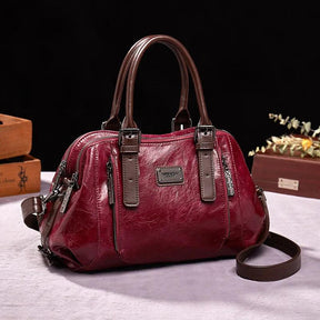Bolsa Feminina de Couro Legítimo Safira SF271