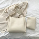 Bolsa em Couro Legítimo + Necessaire Safira SF582