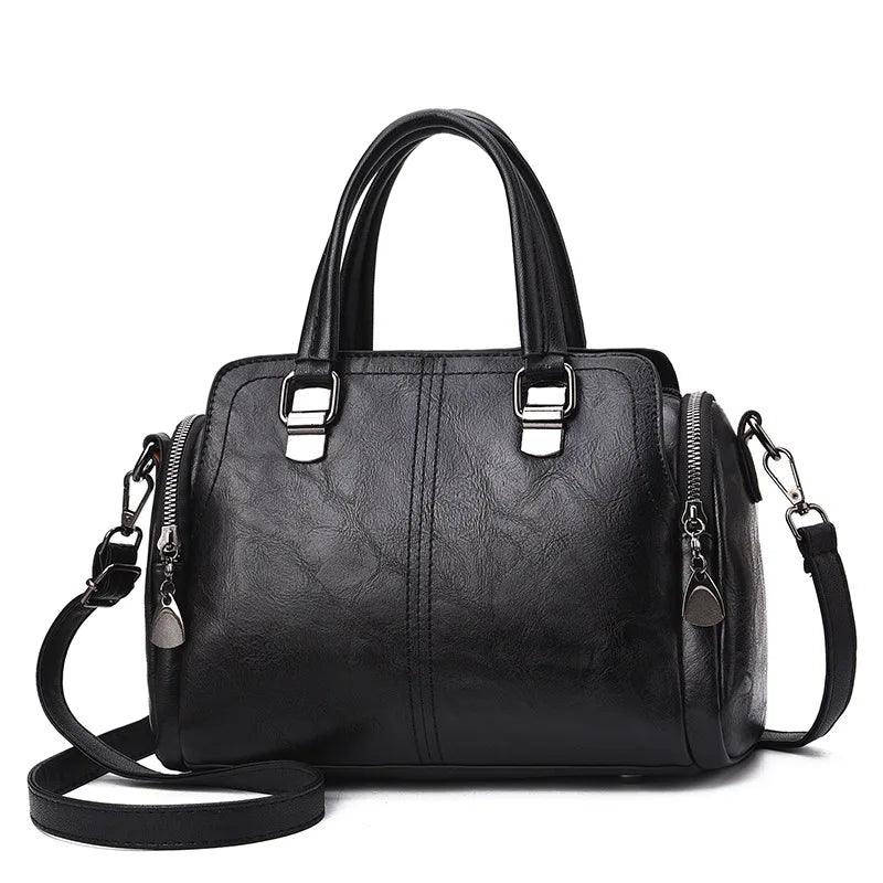Bolsa Feminina de Couro Legítimo Safira SF183