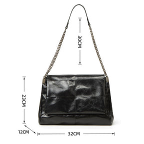 Bolsa Feminina de Couro Legítimo Safira SF471