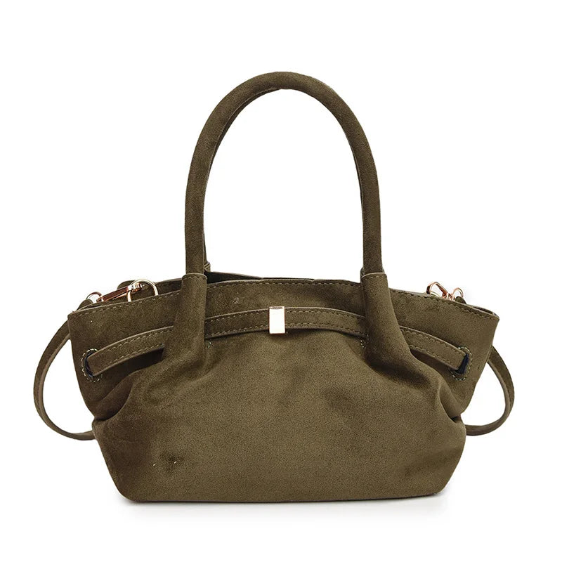 Bolsa Feminina de Camurça Safira SF712