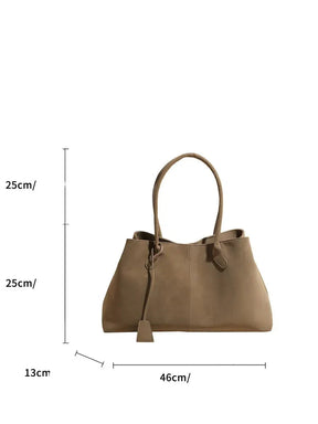 Bolsa Feminina de Camurça Safira SF297
