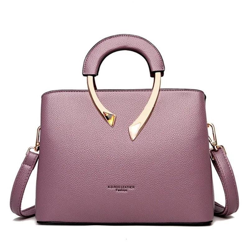 Bolsa Feminina de Couro Legítimo Safira SF316