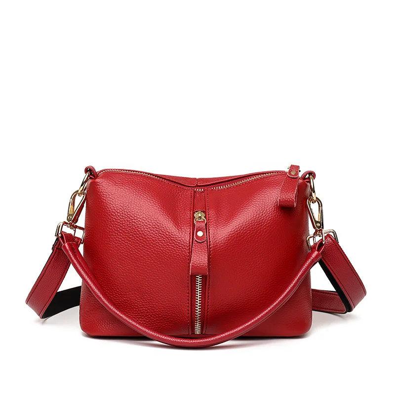 Bolsa Feminina de Couro Legítimo Safira SF634