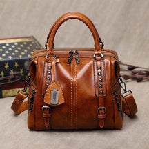 Bolsa Feminina de Couro Legítimo Safira SF211