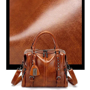 Bolsa Feminina de Couro Legítimo Safira SF211