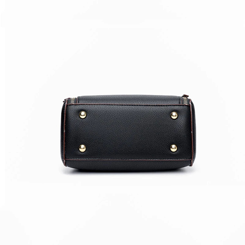 Bolsa Feminina de Couro Legítimo Safira SF888