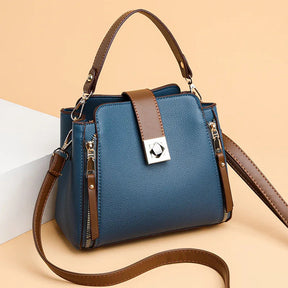 Bolsa Feminina de Couro Legítimo Safira SF888