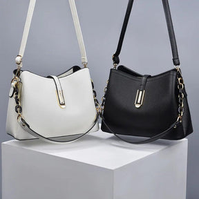 Bolsa Feminina de Couro Legítimo Safira SF247