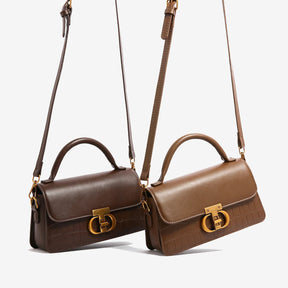 Bolsa Feminina de Couro Legítimo Safira SF555