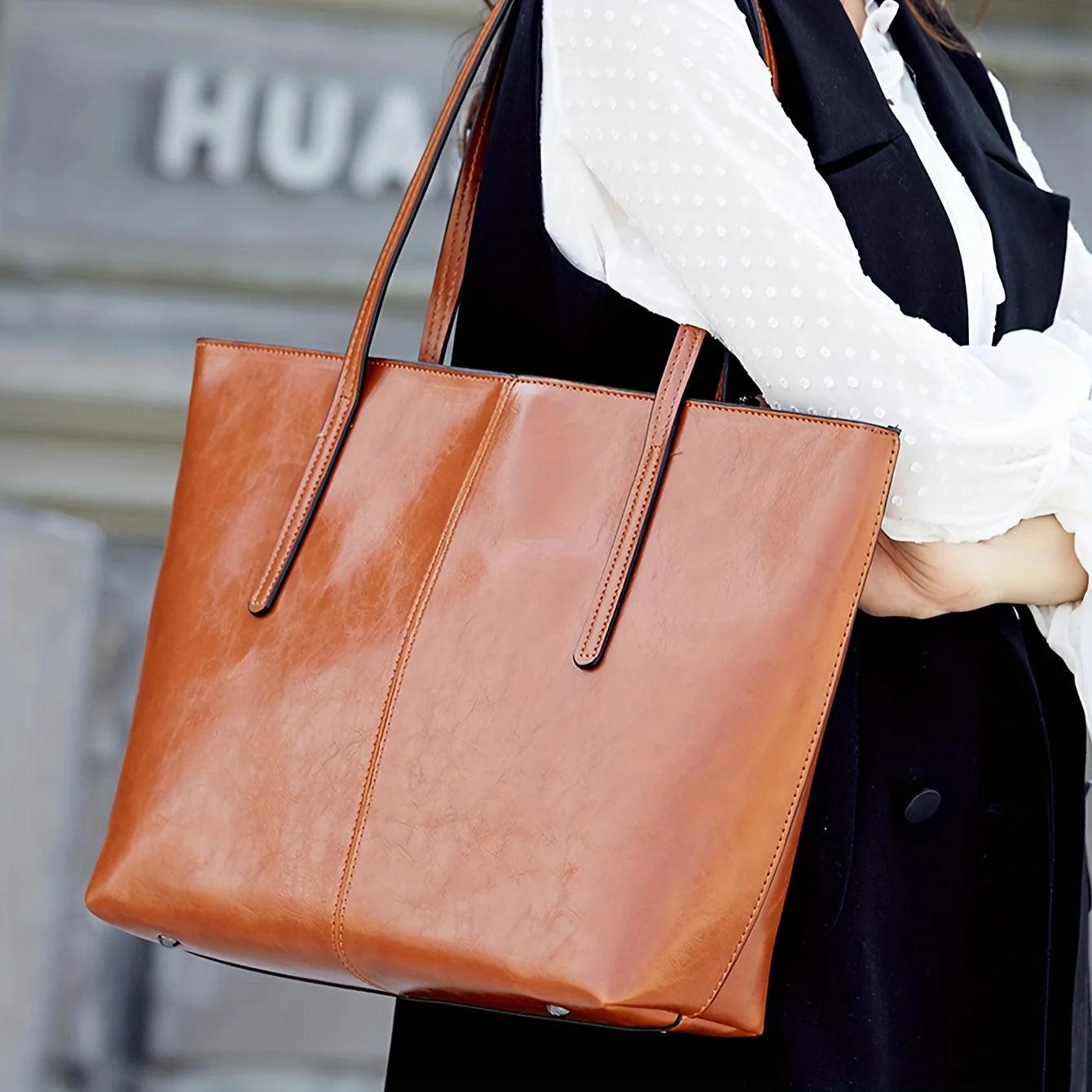 Bolsa Feminina de Couro Legítimo Safira SF216