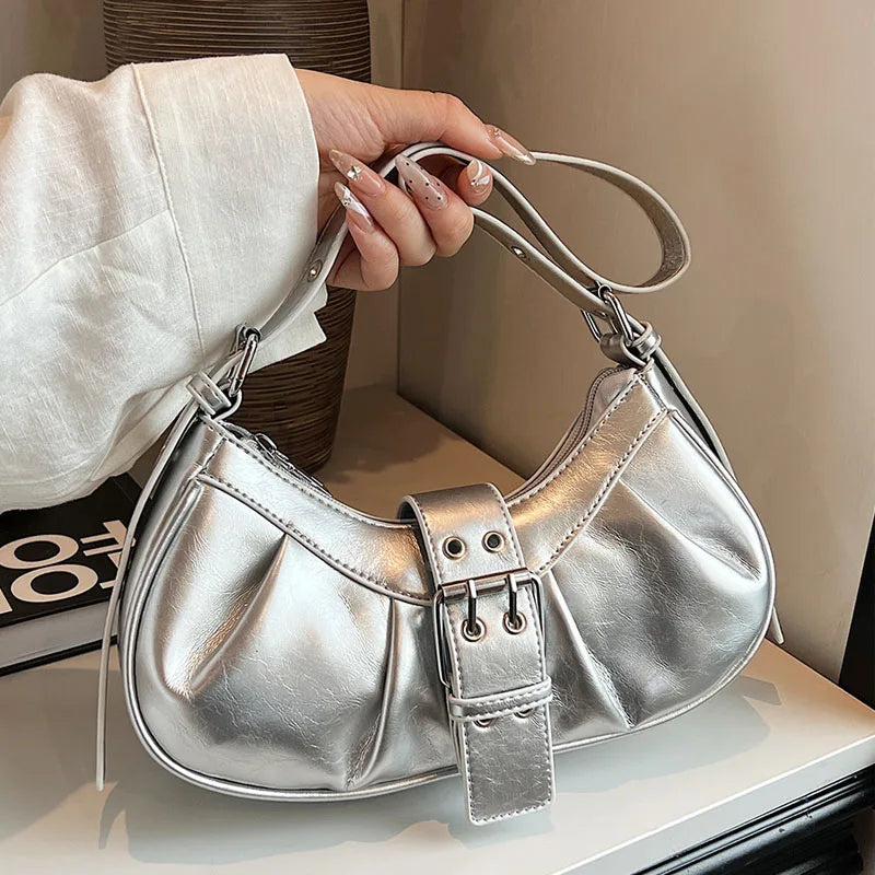 Bolsa Pequena em Couro Legítimo - Safira SF629