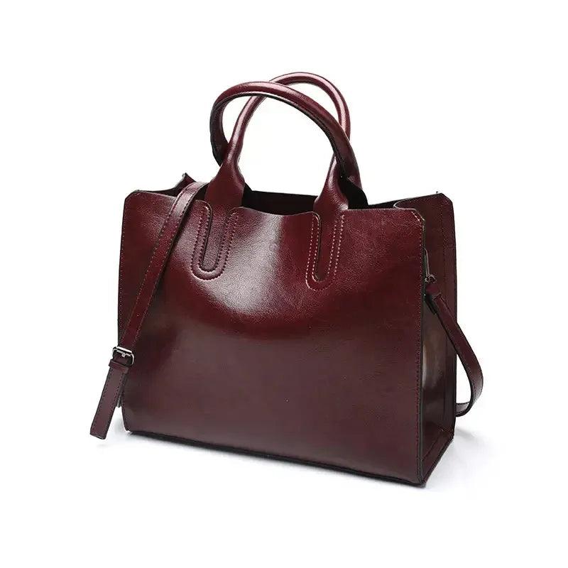 Bolsa de Ombro Feminina de Couro Legítimo Safira SF782