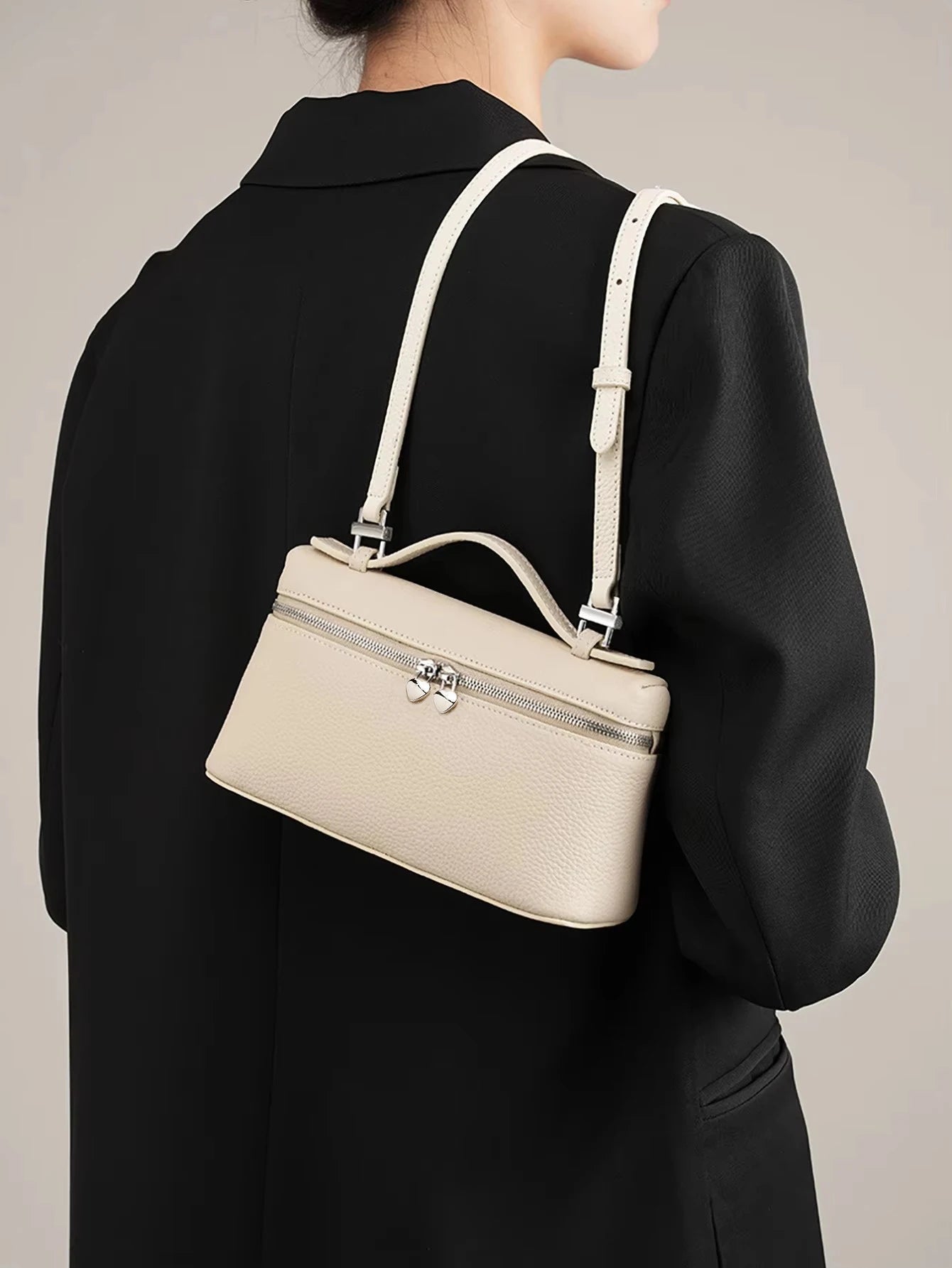 Bolsa Feminina de Couro Legítimo Safira SF477