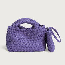 Bolsa Feminina Trançada Pequena Safira SF732