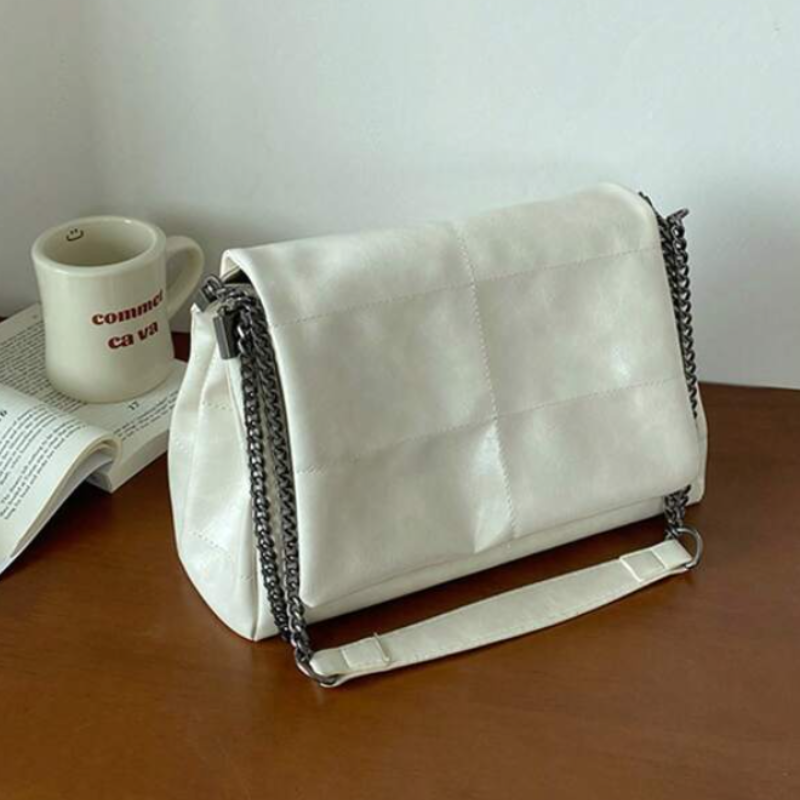 Bolsa Feminina de Couro Legítimo Safira SF471