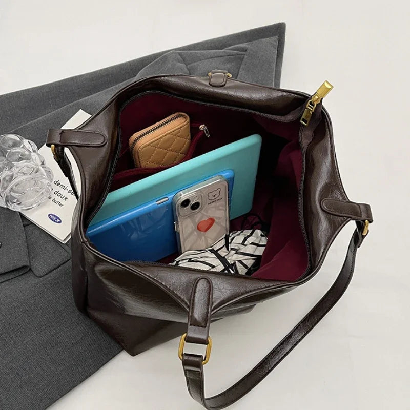 Bolsa Feminina de Couro Legítimo Safira SF772