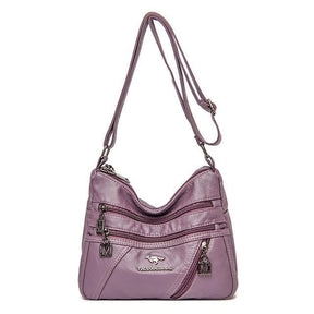 Bolsa Feminina de Couro Legítimo Safira SF664