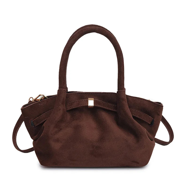 Bolsa Feminina de Camurça Safira SF712