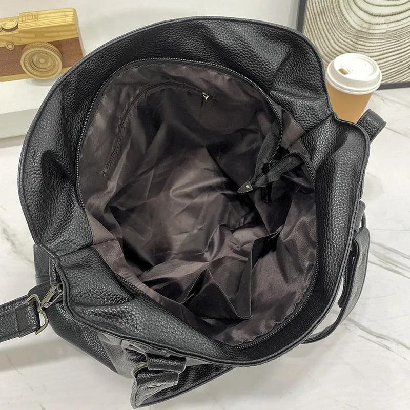 Bolsa Feminina de Couro Legítimo Safira SF481