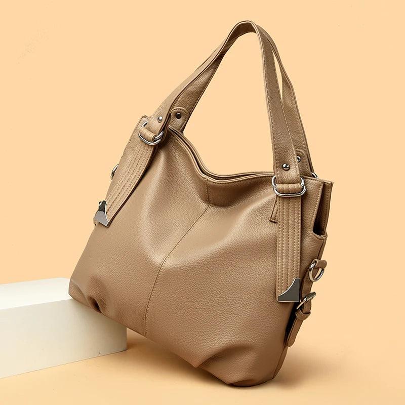 Bolsa Feminina de Couro Legítimo Safira SF581