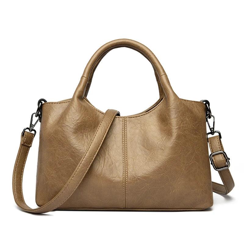Bolsa Feminina de Couro Legítimo Safira SF376