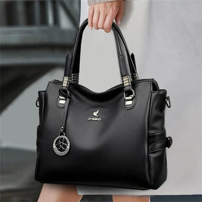 Bolsa Feminina de Couro Legítimo Safira SF731