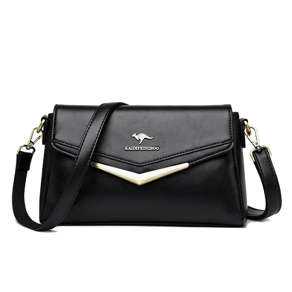 Bolsa Feminina de Couro Legítimo Safira SF227