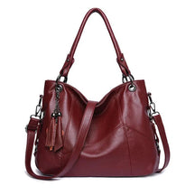 Bolsa Feminina de Couro Legítimo Safira SF547