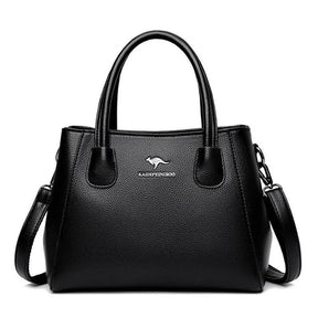 Bolsa Feminina de Couro Legítimo Safira SF294