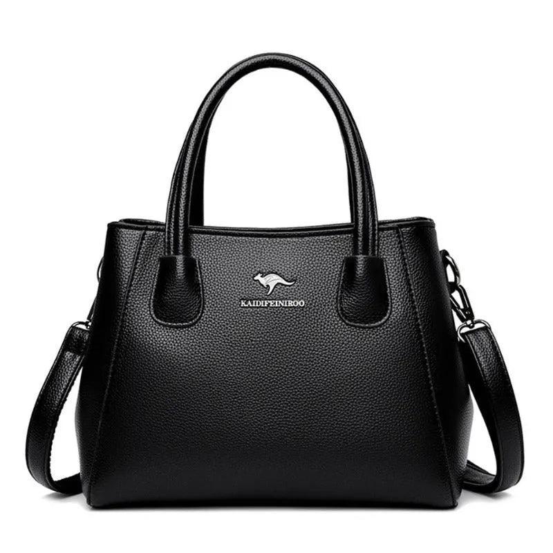 Bolsa Feminina de Couro Legítimo Safira SF294
