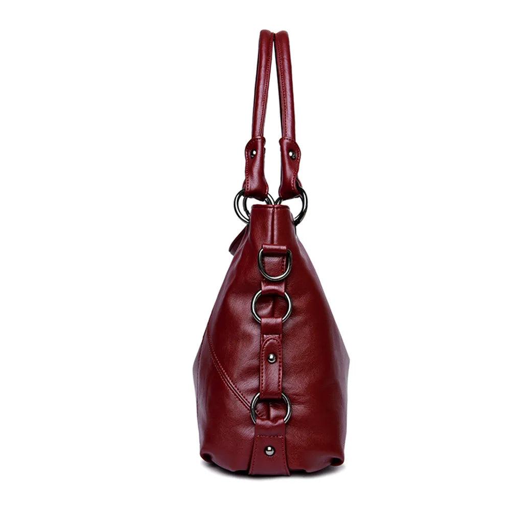 Bolsa Feminina de Couro Legítimo Safira SF547