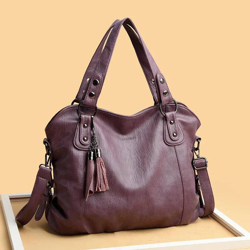 Bolsa Feminina de Couro Legítimo Safira SF821