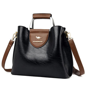 Bolsa Feminina de Couro Legítimo Safira SF233