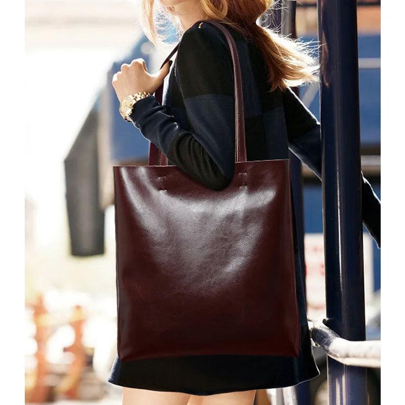 Bolsa Feminina de Couro Legítimo Safira SF432