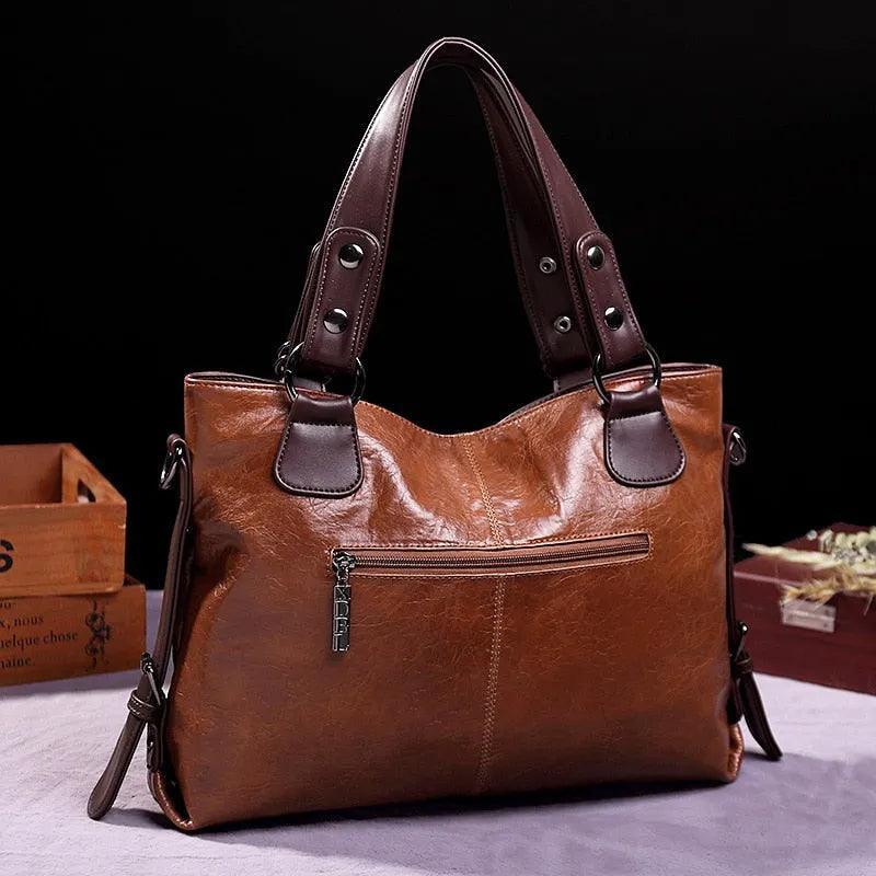 Bolsa Feminina de Couro Legítimo Safira SF372